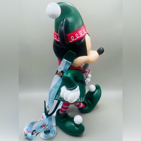 DISNEY Mickey's Very Merry Christmas Party ELF Popcorn Bucket 2024 NEW - Picture 4 of 8